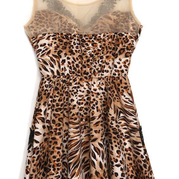 Fashion Leopard Sexy Hot Dress On Luulla 6637